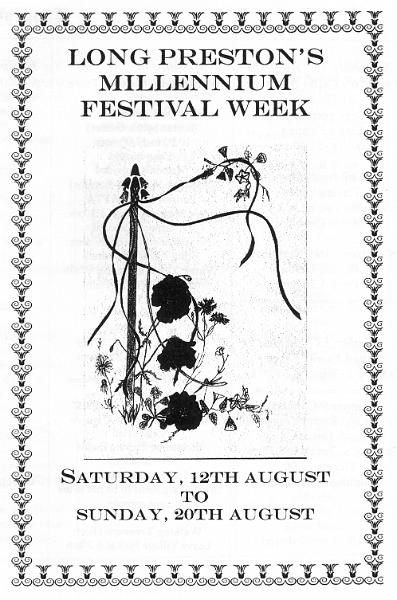 Millennium Festival Prog P1.JPG - Millennium Festival Programme - August 2000 -    Front Cover  